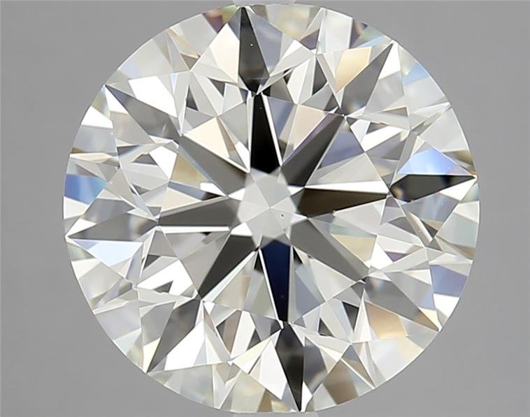 4.01ct K VS2 Excellent Cut Round Diamond