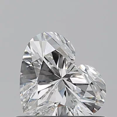 0.61ct G SI1 Rare Carat Ideal Cut Heart Diamond