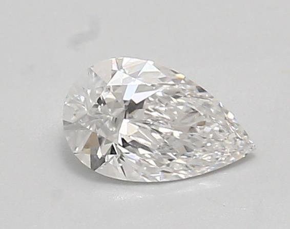 0.63ct D VVS2 Rare Carat Ideal Cut Pear Lab Grown Diamond