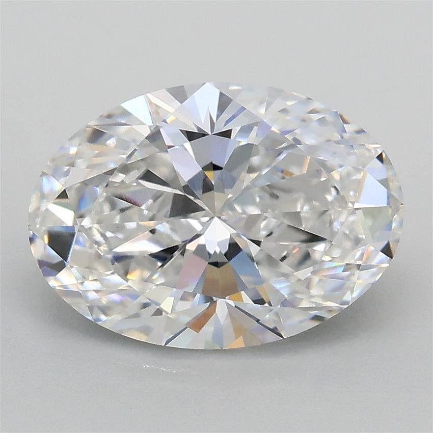 2.05ct D VVS2 Rare Carat Ideal Cut Oval Lab Grown Diamond