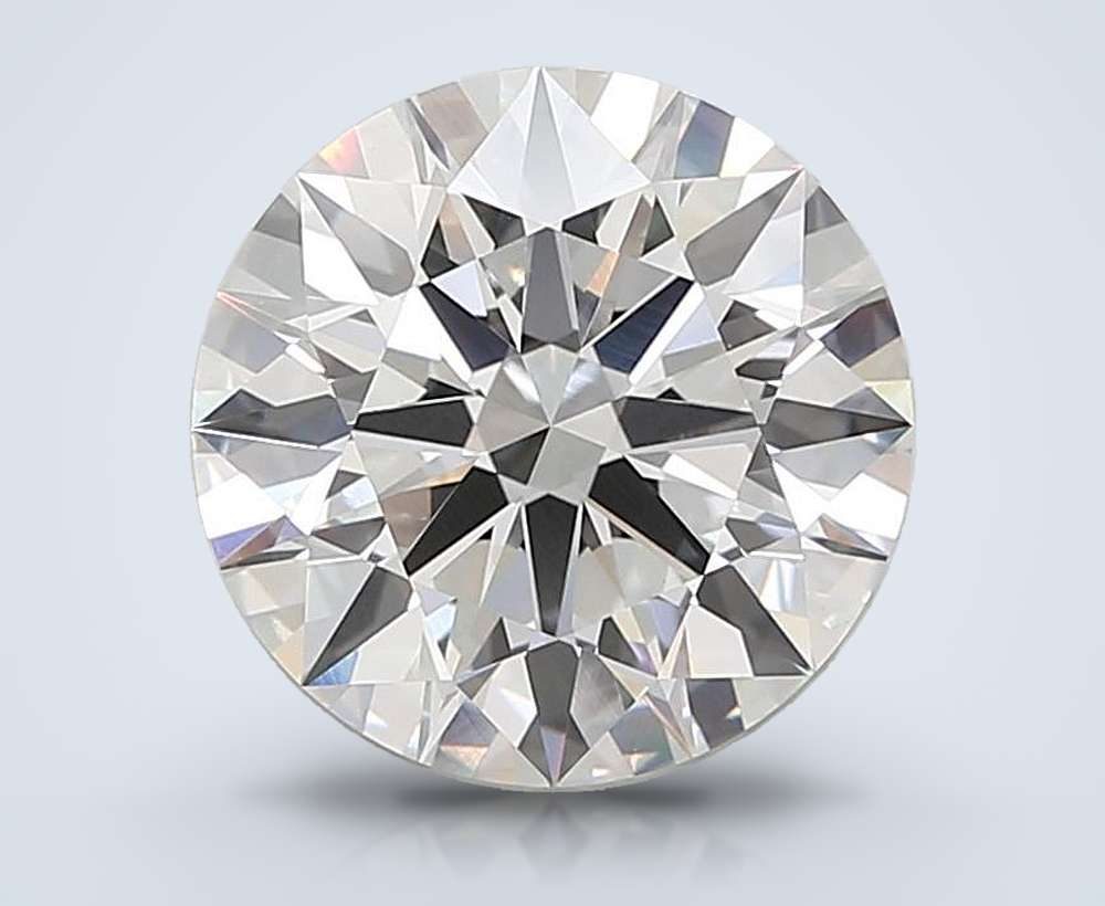 10.02ct F VVS2 Rare Carat Ideal Cut Round Lab Grown Diamond