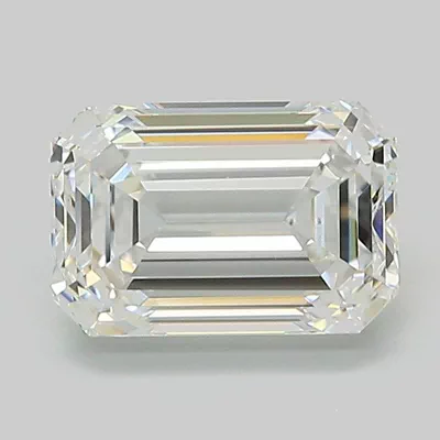 2.01ct E VVS2 Rare Carat Ideal Cut Emerald Lab Grown Diamond