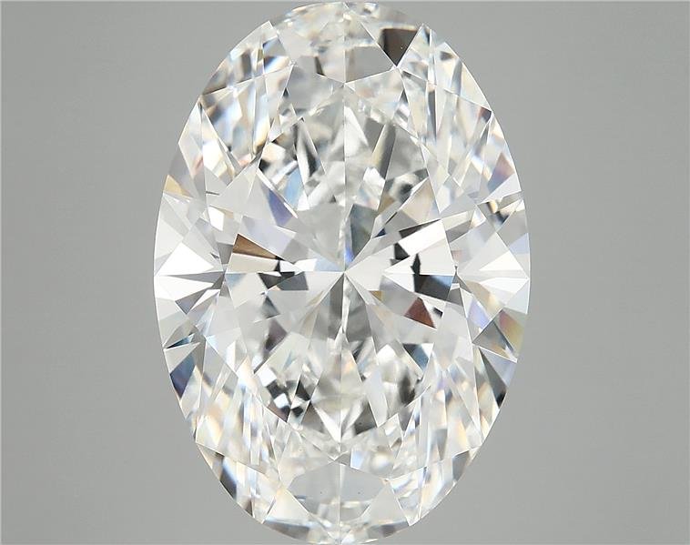 10.09ct E VVS2 Rare Carat Ideal Cut Oval Lab Grown Diamond