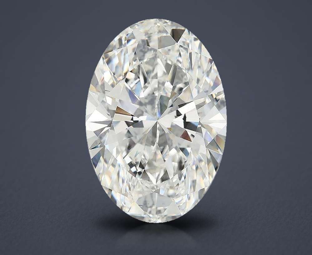 10.09ct E VVS2 Rare Carat Ideal Cut Oval Lab Grown Diamond