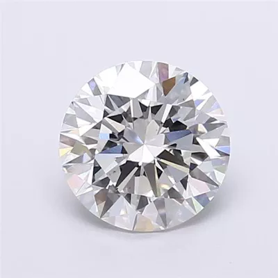 2.27ct F VS1 Excellent Cut Round Lab Grown Diamond
