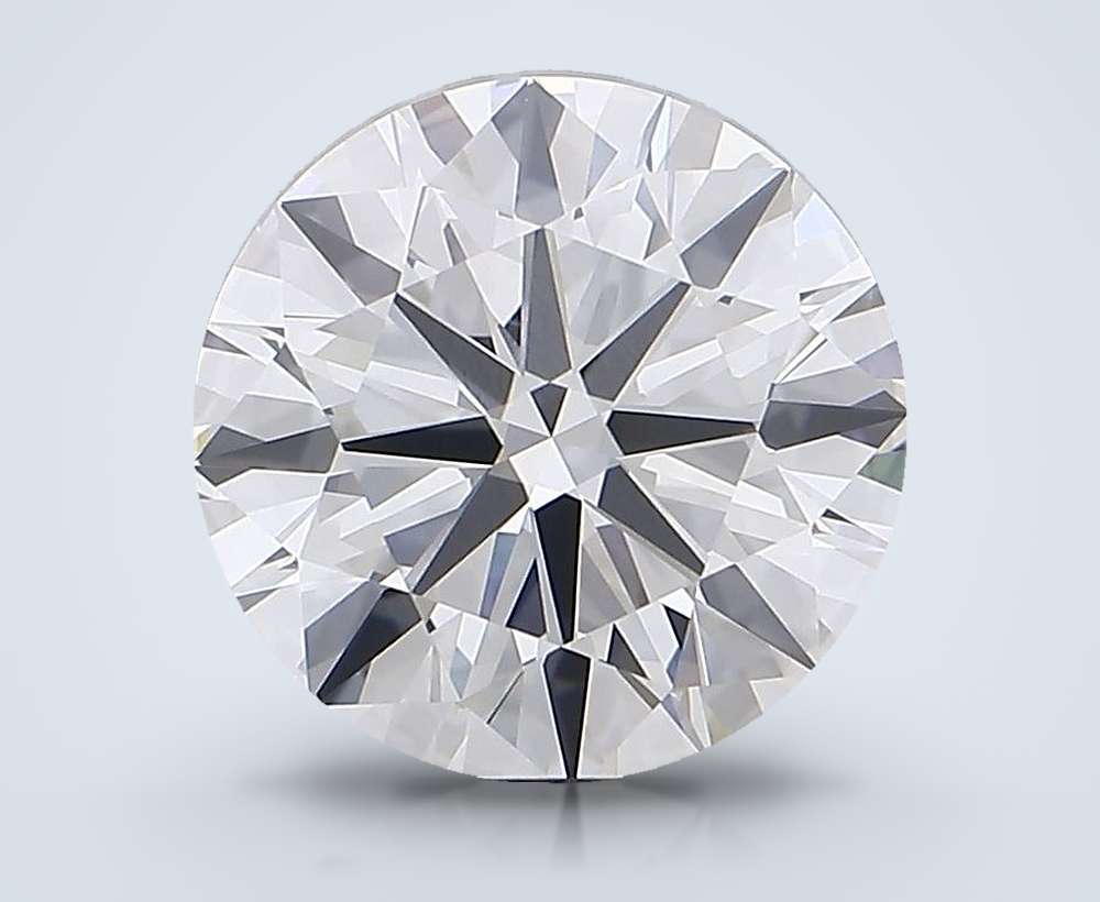 8.04ct F VVS1 Rare Carat Ideal Cut Round Lab Grown Diamond