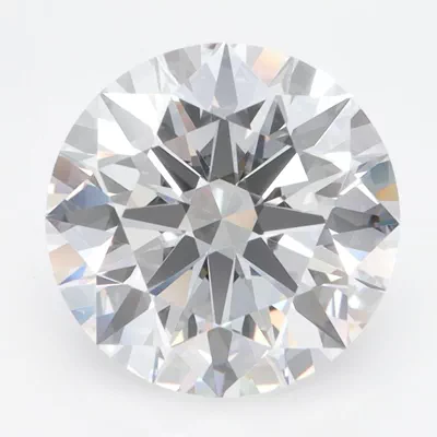 4.09ct D FL Rare Carat Ideal Cut Round Lab Grown Diamond