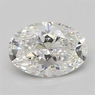 1.77ct E VVS2 Rare Carat Ideal Cut Oval Lab Grown Diamond