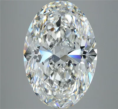 7.03ct G VS2 Rare Carat Ideal Cut Oval Diamond