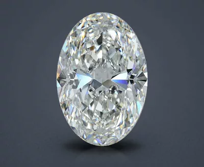 7.03ct G VS2 Rare Carat Ideal Cut Oval Diamond