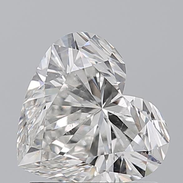 1.27ct H SI2 Rare Carat Ideal Cut Heart Diamond
