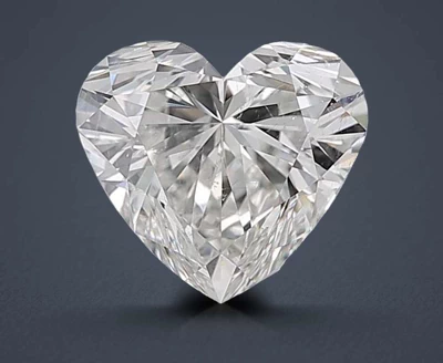 1.27ct H SI2 Rare Carat Ideal Cut Heart Diamond