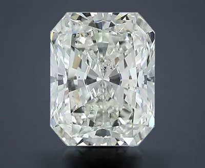 2.01ct K SI2 Rare Carat Ideal Cut Radiant Diamond