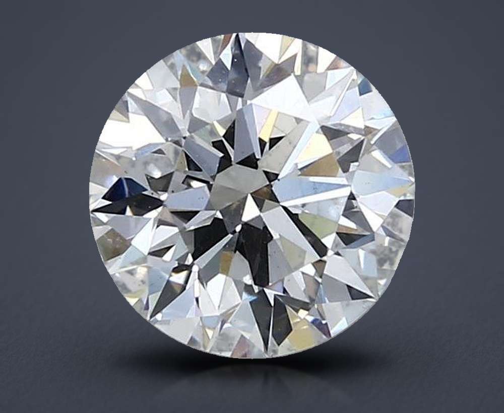 2.04ct F VS2 Rare Carat Ideal Cut Round Lab Grown Diamond
