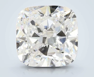 3.02ct E VVS2 Rare Carat Ideal Cut Cushion Lab Grown Diamond
