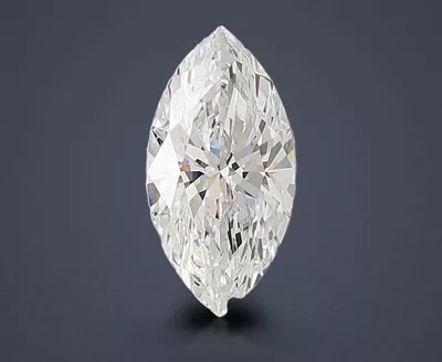 6.09ct F VVS2 Rare Carat Ideal Cut Marquise Lab Grown Diamond