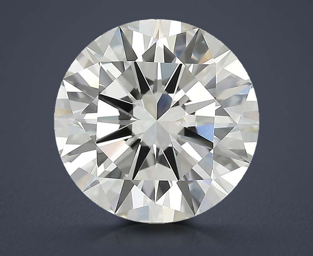 4.32ct K VVS2 Excellent Cut Round Diamond