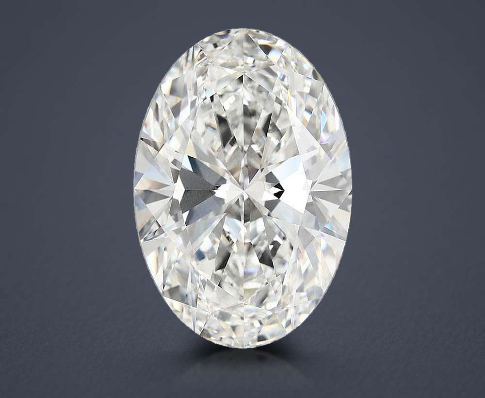 11.88ct E VVS2 Rare Carat Ideal Cut Oval Lab Grown Diamond