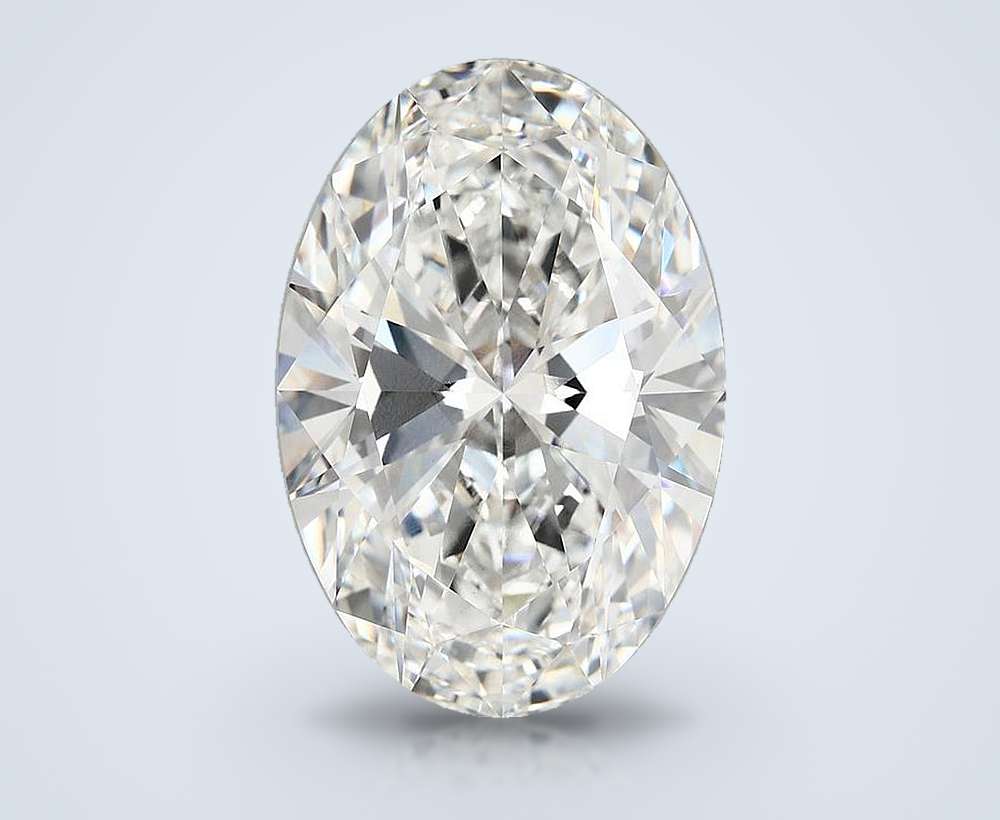 11.88ct E VVS2 Rare Carat Ideal Cut Oval Lab Grown Diamond