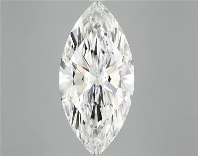 6.70ct F VVS2 Rare Carat Ideal Cut Marquise Lab Grown Diamond