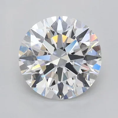 1.21ct F FL Rare Carat Ideal Cut Round Lab Grown Diamond