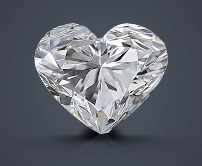 0.51ct E VS1 Rare Carat Ideal Cut Heart Diamond