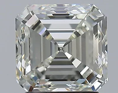 2.15ct K VVS1 Excellent Cut Asscher Diamond