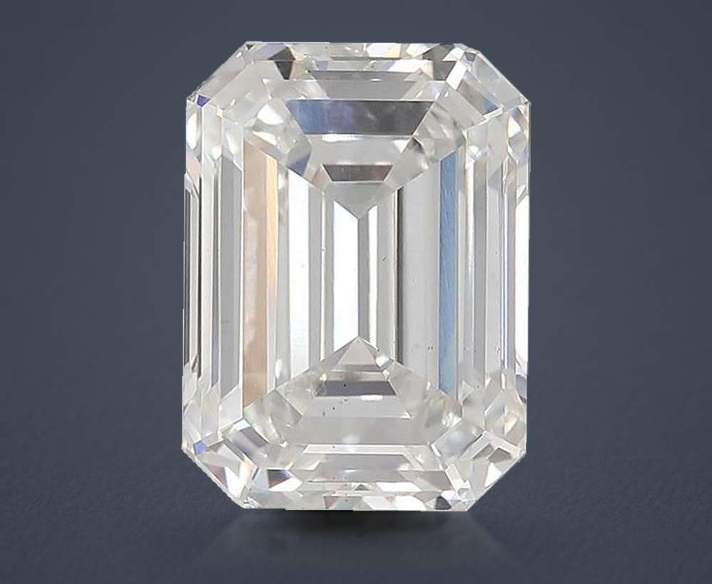 17.08ct F VS2 Rare Carat Ideal Cut Emerald Lab Grown Diamond