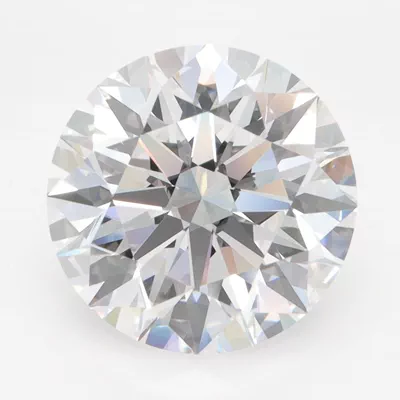 4.33ct D VVS1 Rare Carat Ideal Cut Round Lab Grown Diamond