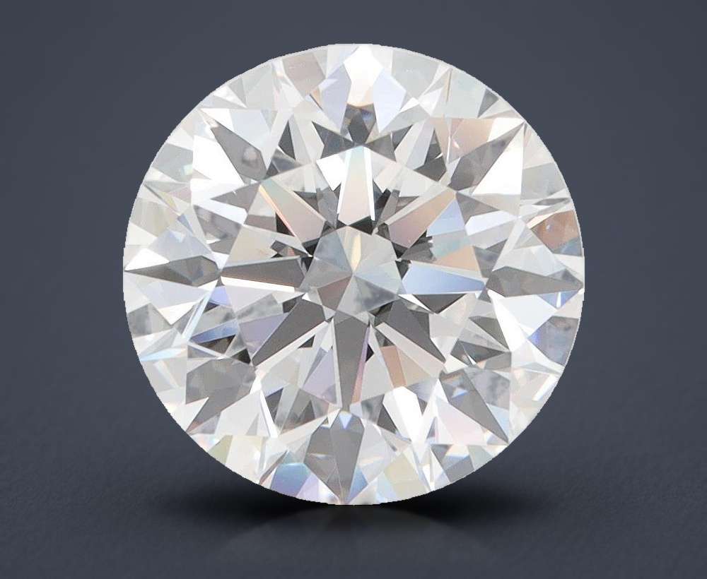 4.33ct D VVS1 Rare Carat Ideal Cut Round Lab Grown Diamond
