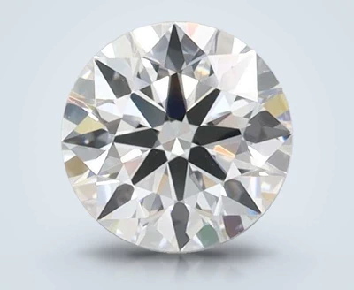 0.59ct D FL Rare Carat Ideal Cut Round Lab Grown Diamond