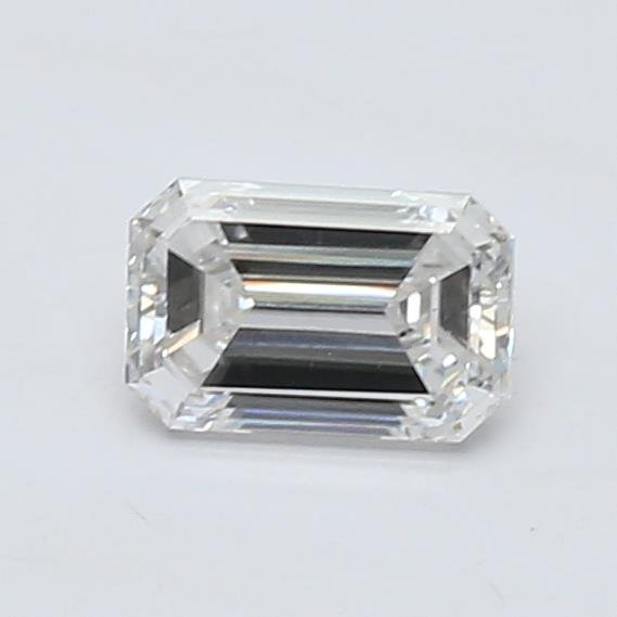 0.57ct E VVS2 Very Good Cut Emerald Lab Grown Diamond