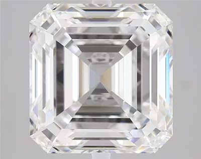 8.07ct E VVS2 Very Good Cut Asscher Lab Grown Diamond