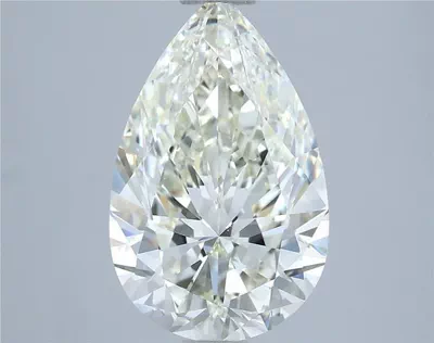 3.16ct J VS1 Rare Carat Ideal Cut Pear Diamond