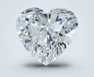 1.00ct E VS1 Rare Carat Ideal Cut Heart Diamond