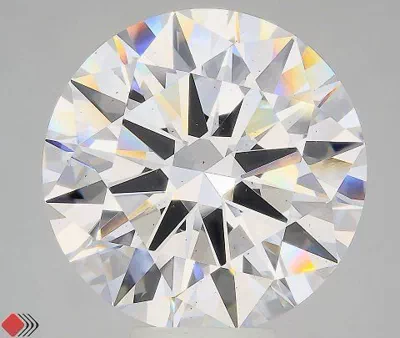 10.10ct F VS2 Rare Carat Ideal Cut Round Lab Grown Diamond