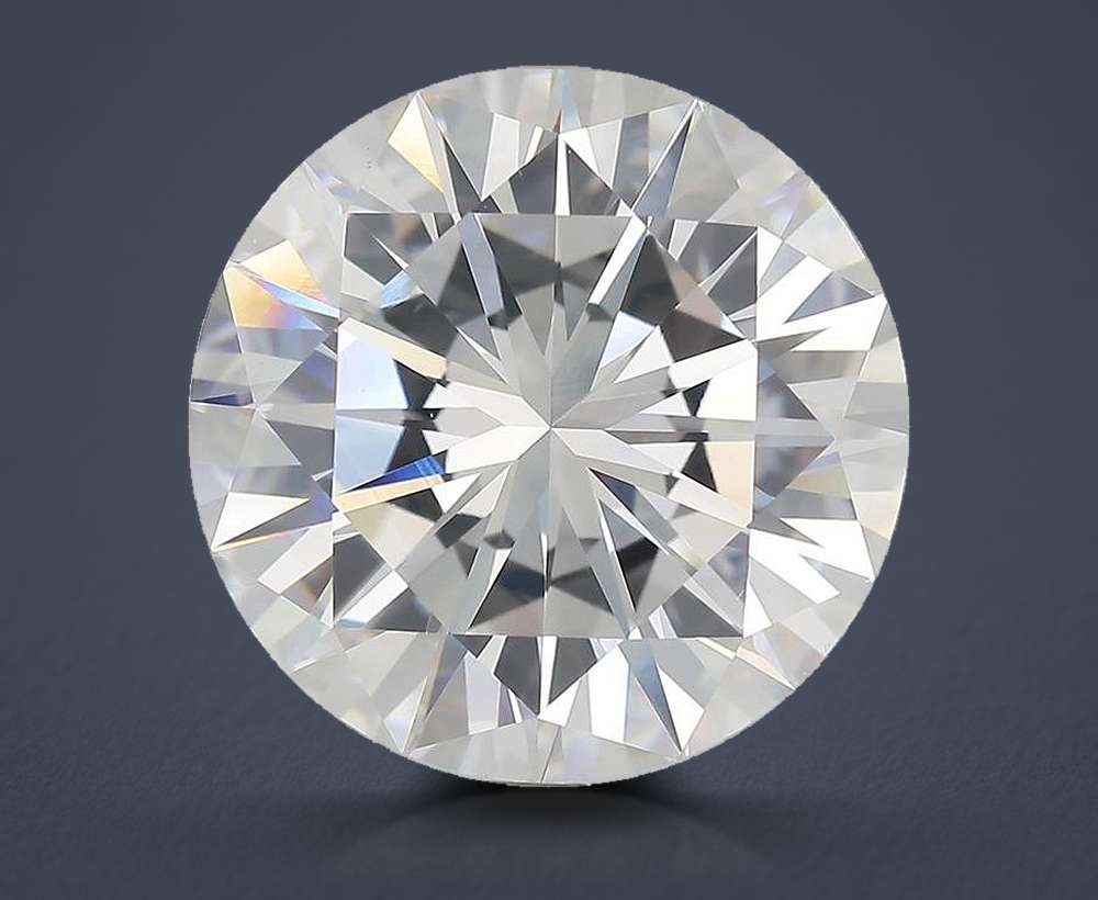 6.06ct E VS1 Very Good Cut Round Diamond