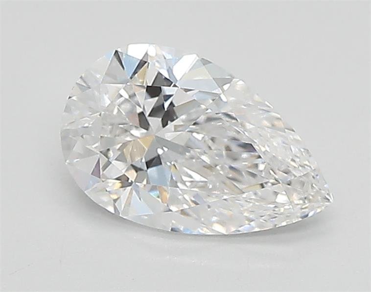 0.81ct D VVS1 Rare Carat Ideal Cut Pear Lab Grown Diamond