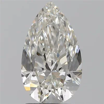 2.00ct H VS1 Very Good Cut Pear Lab Grown Diamond