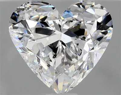 0.90ct D SI2 Excellent Cut Heart Diamond