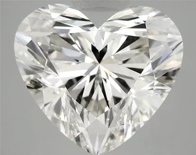 5.09ct H VS1 Rare Carat Ideal Cut Heart Lab Grown Diamond