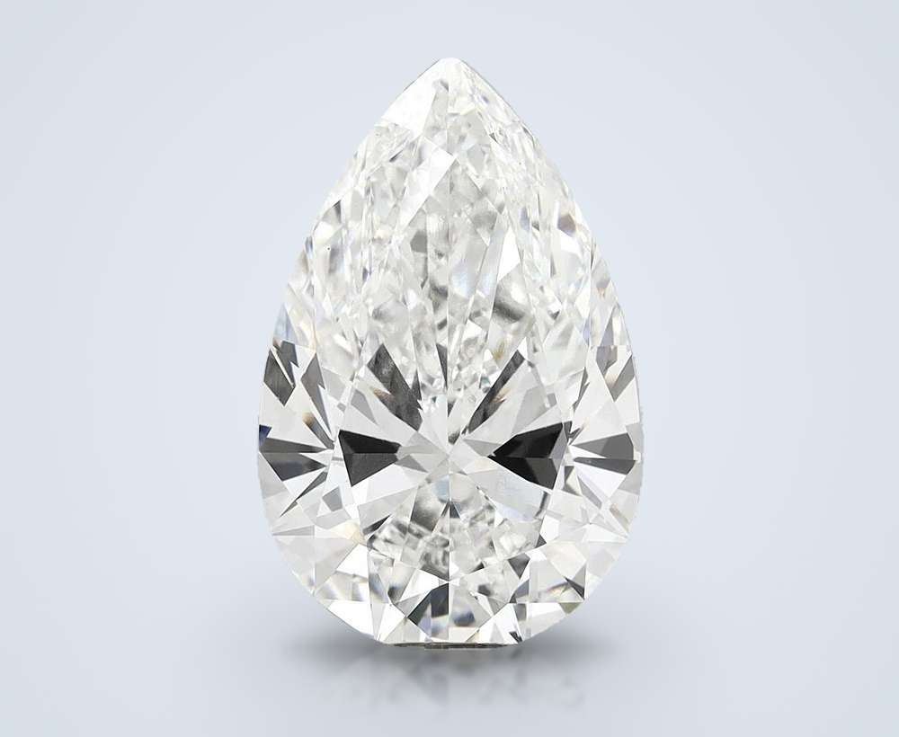 15.02ct F VS1 Rare Carat Ideal Cut Pear Lab Grown Diamond