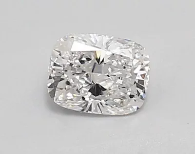 0.63ct D VVS2 Rare Carat Ideal Cut Cushion Lab Grown Diamond
