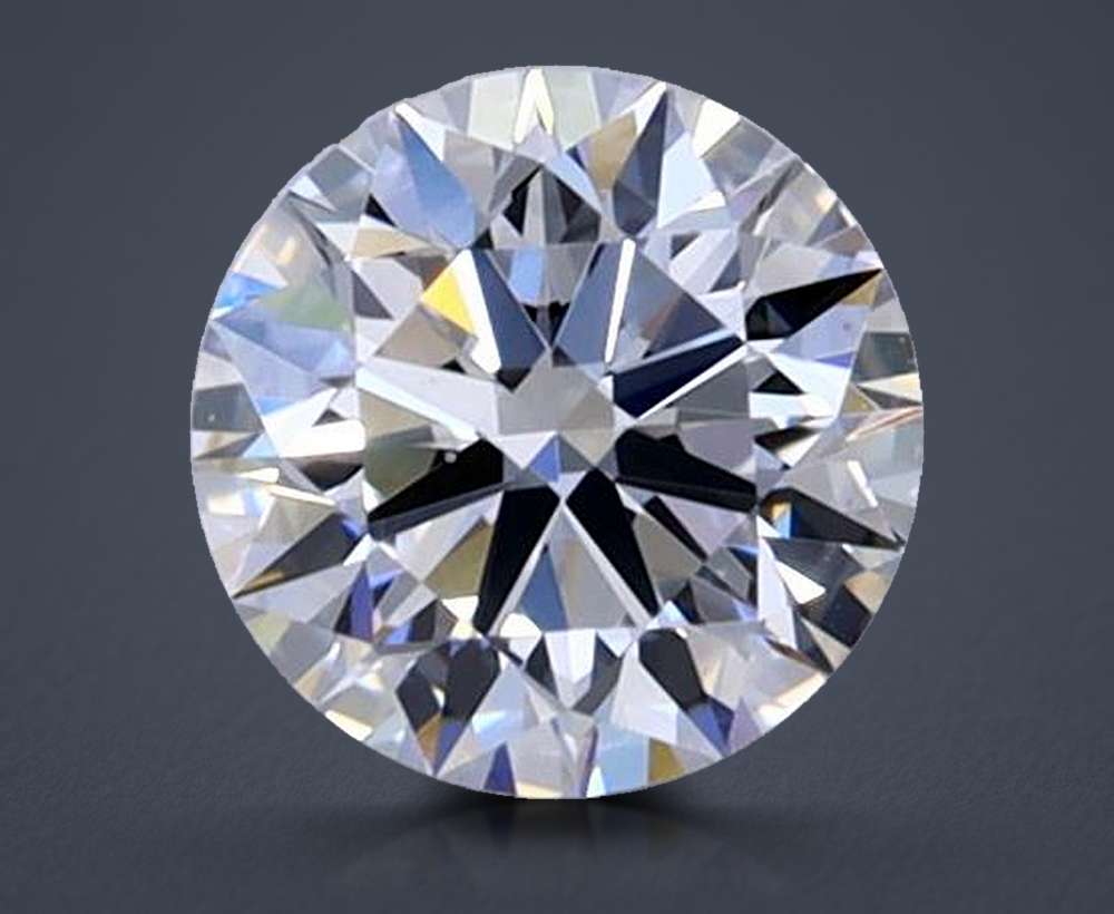 0.31ct D VS2 Rare Carat Ideal Cut Round Diamond