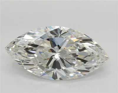 7.04ct F VVS2 Rare Carat Ideal Cut Marquise Lab Grown Diamond