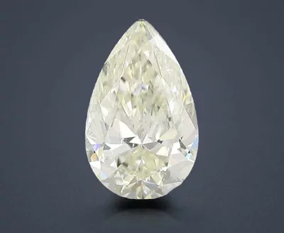 3.51ct J SI2 Rare Carat Ideal Cut Pear Diamond