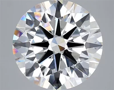 5.01ct H VVS2 Rare Carat Ideal Cut Round Lab Grown Diamond