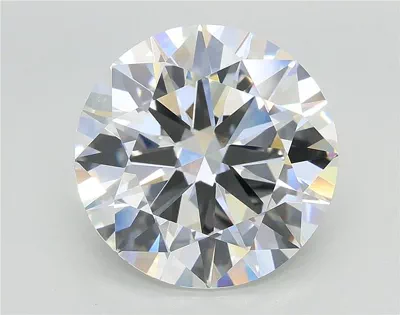 5.70ct G VVS2 Excellent Cut Round Lab Grown Diamond