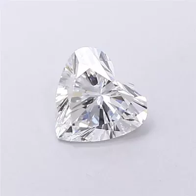 0.72ct D VVS2 Rare Carat Ideal Cut Heart Lab Grown Diamond