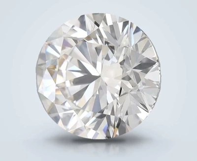 2.76ct K VVS2 Rare Carat Ideal Cut Round Diamond